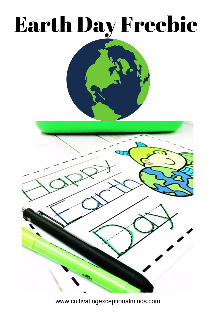 Earth Day Worksheets for Preschool • Cultivating Exceptional Minds