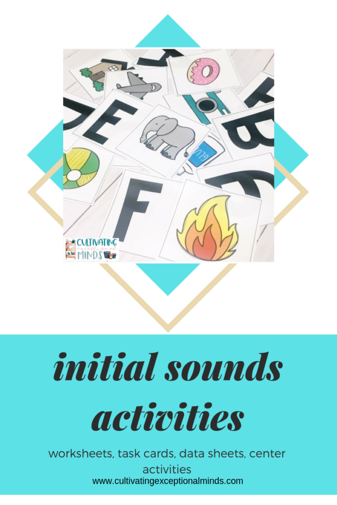 initial sound and beginning letter sounds worksheets