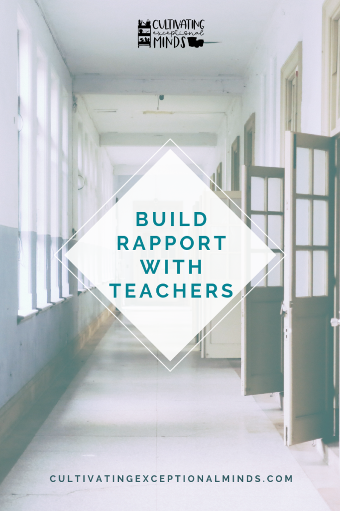 building rapport with students