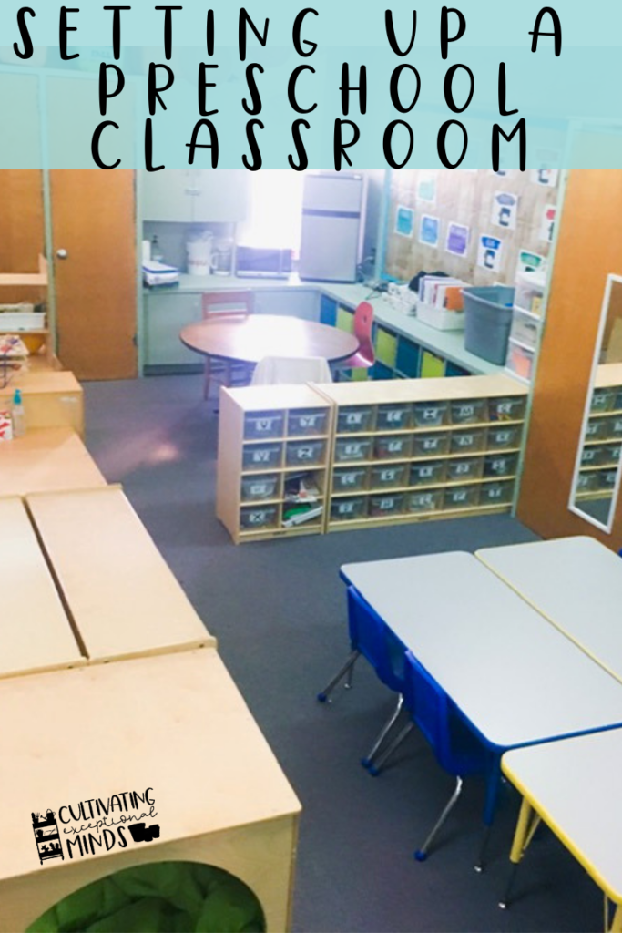 preschool classroom layout