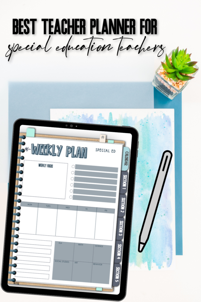 Ultimate List of Teacher Planner Accessories • Cultivating Exceptional Minds