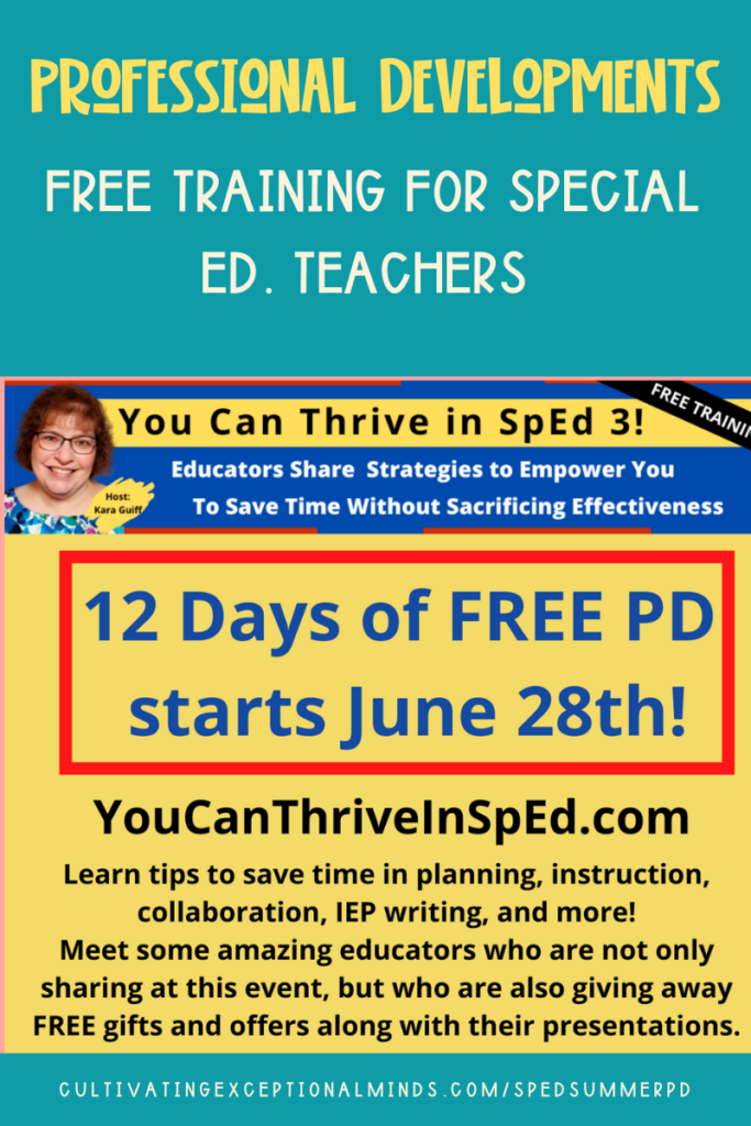 summer-pd-for-sped-teachers