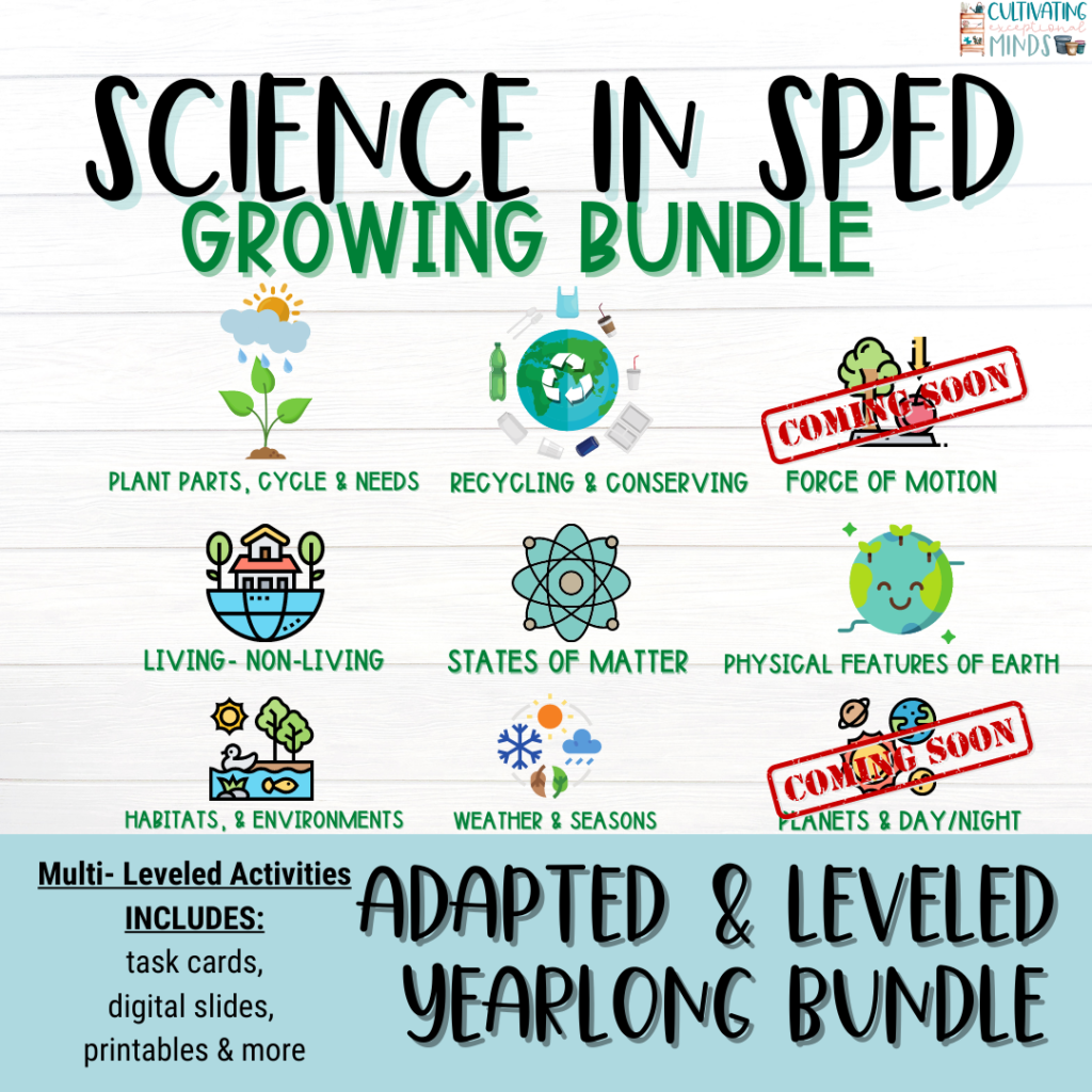 Science in Sped Bundle cover photo